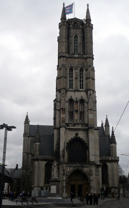Cathedral St. Baaf. Ghent. Belgium
