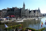 Old Harbour. Ghent. Belgium